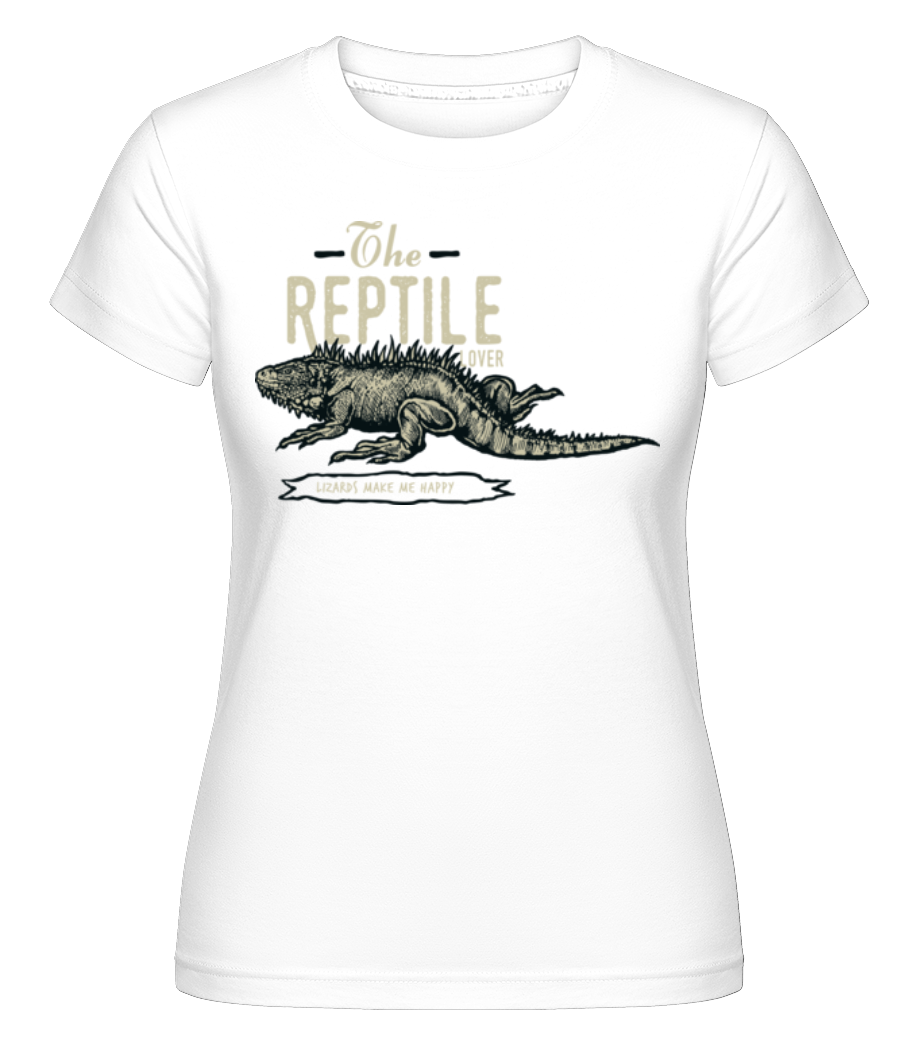Lizards Make Me Happy ·  T-shirt Shirtinator femme