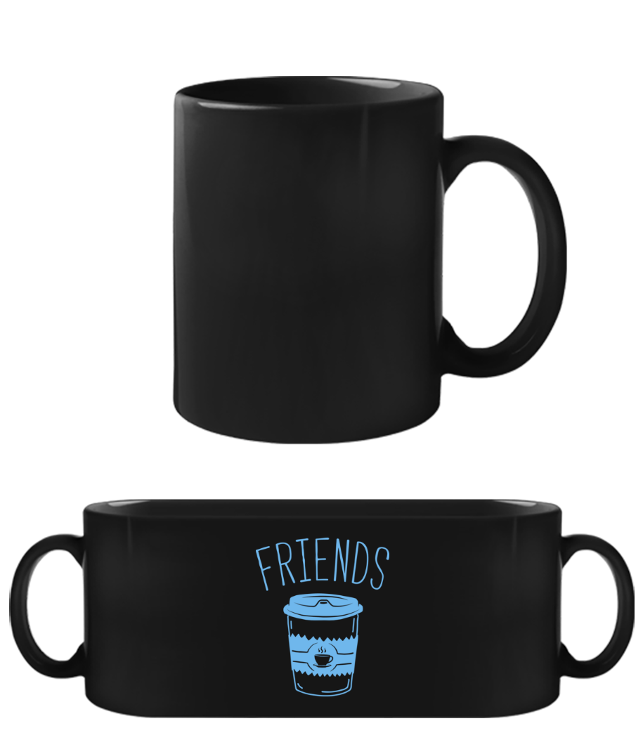 Friends Coffee · Tasse Noire