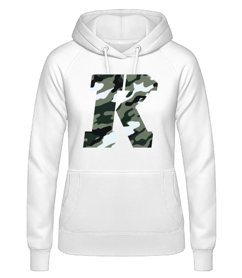 King Camouflage · Sweat à capuche basique pour femme