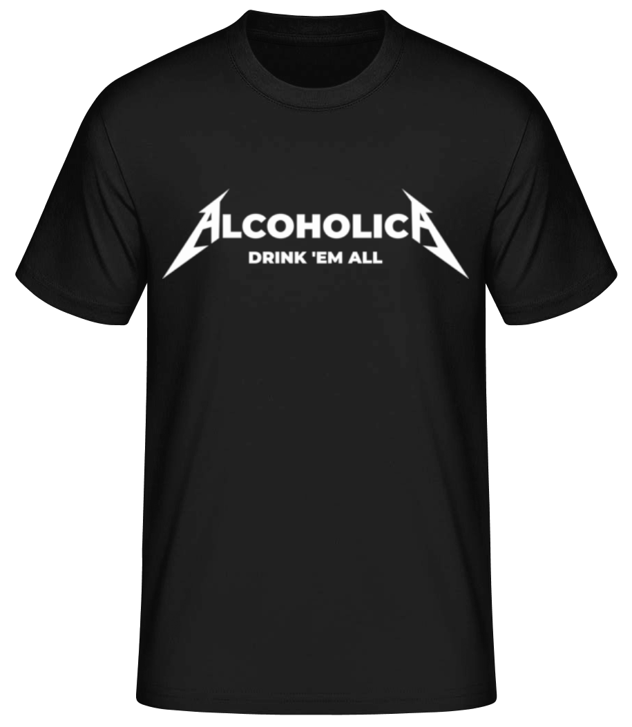 Alcoholica · Männer Basic T-Shirt