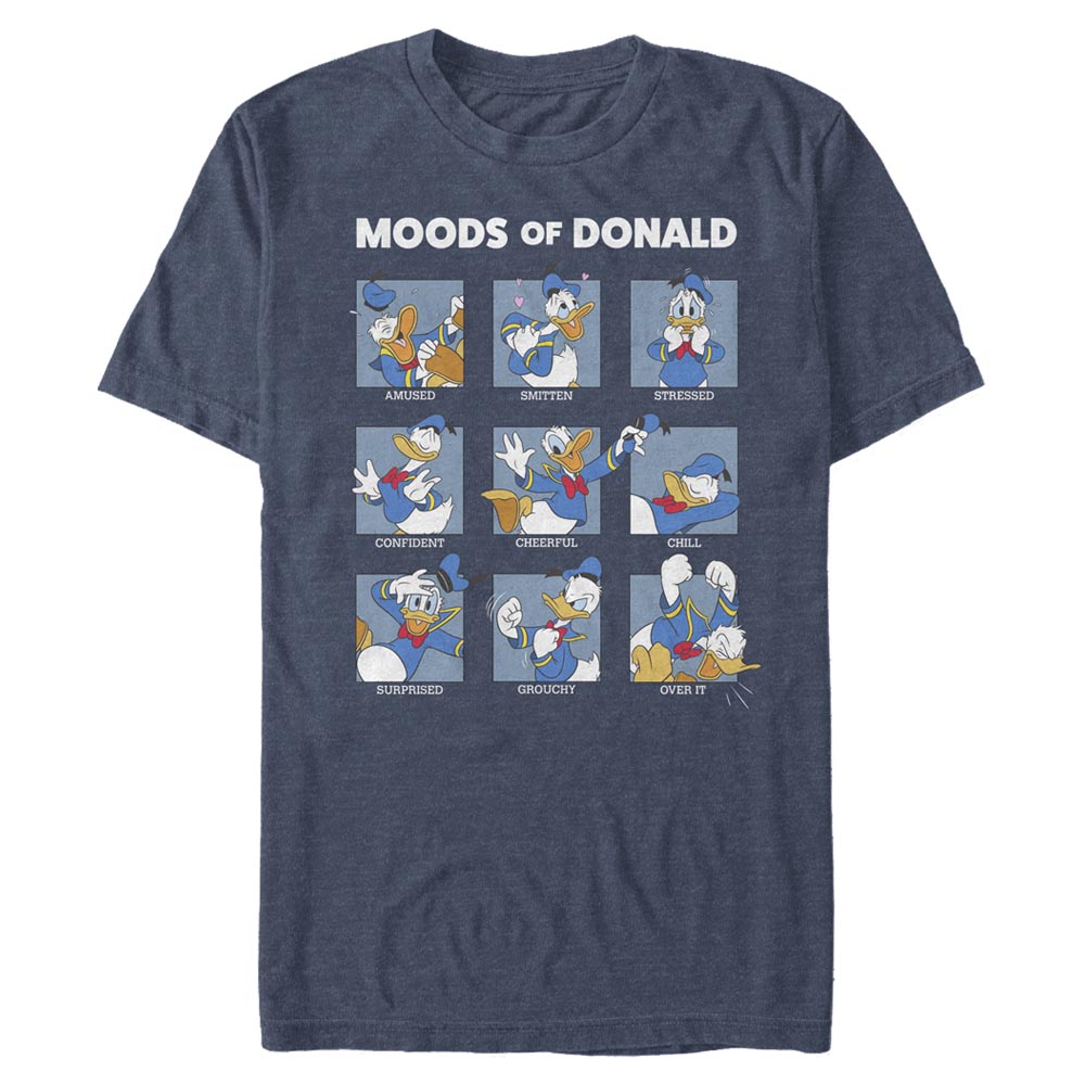 Disney Classics - Mickey Mouse - Donald Duck Donald Moods - Homme T-shirt