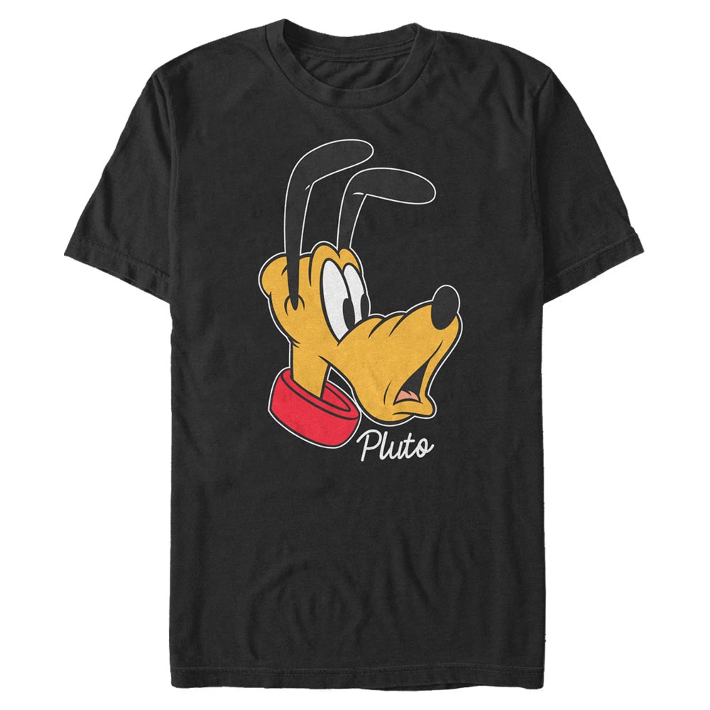 Disney - Mickey Mouse - Pluto Big Face - Homme T-shirt
