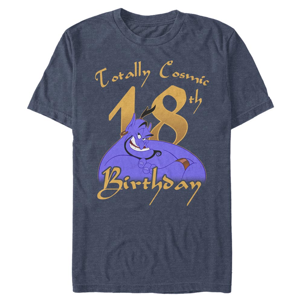 Disney - Aladin - Génie Birthday 18 - Homme T-shirt
