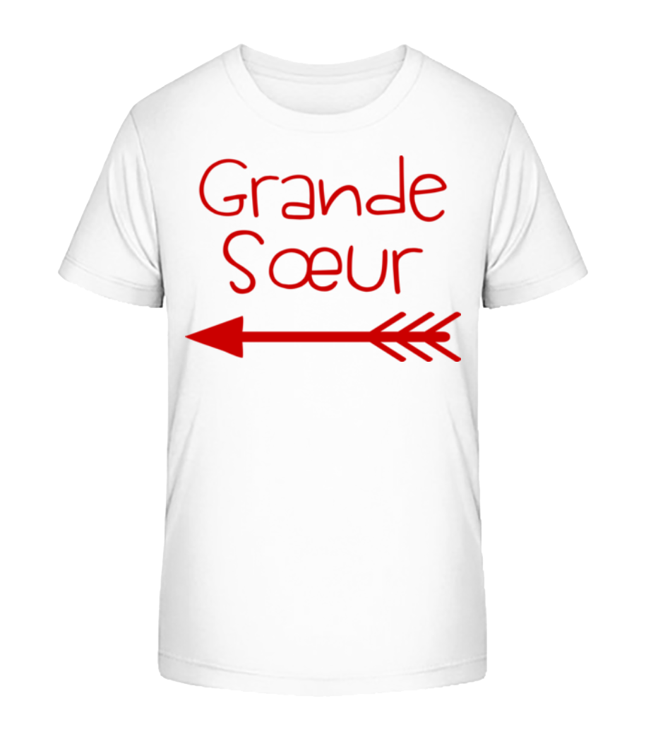 Grande Sœur · T-shirt bio Enfant Stanley Stella 2.0