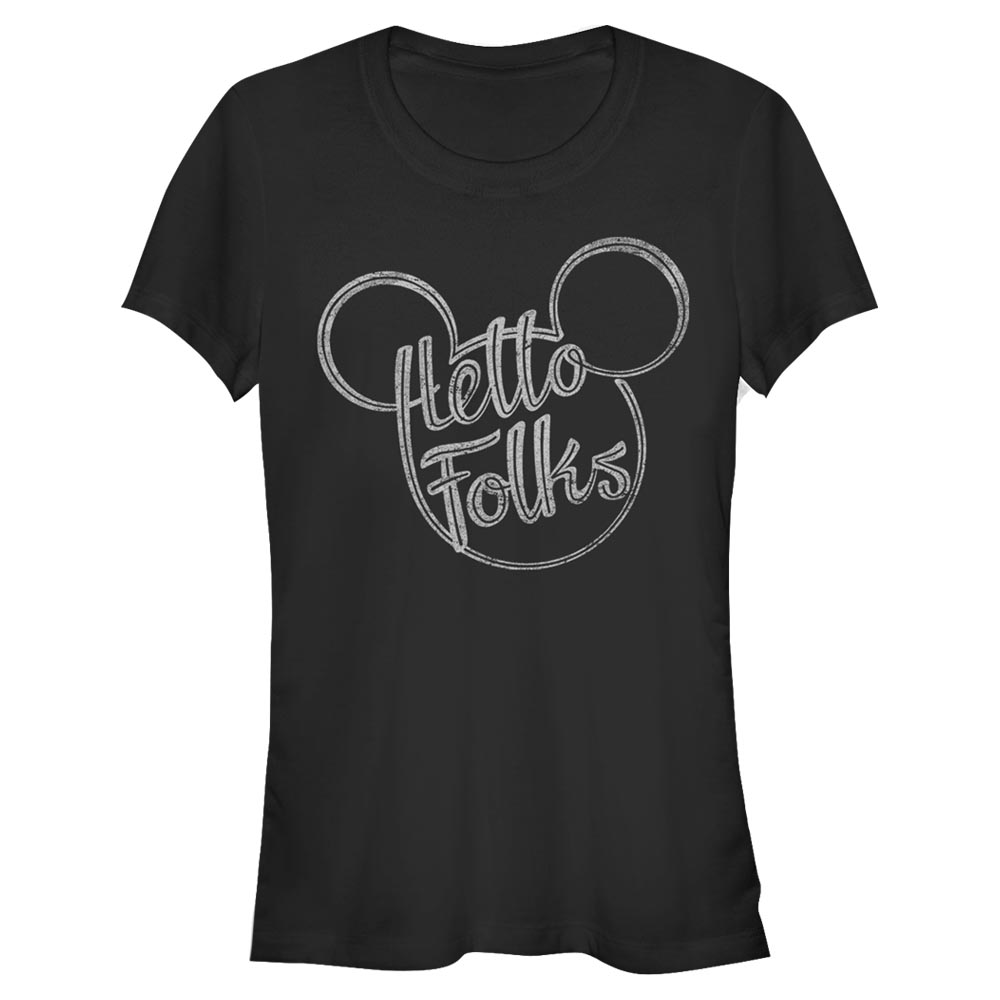 Disney - Mickey Mouse - Mickey Mouse Hello Folks - Femme T-shirt