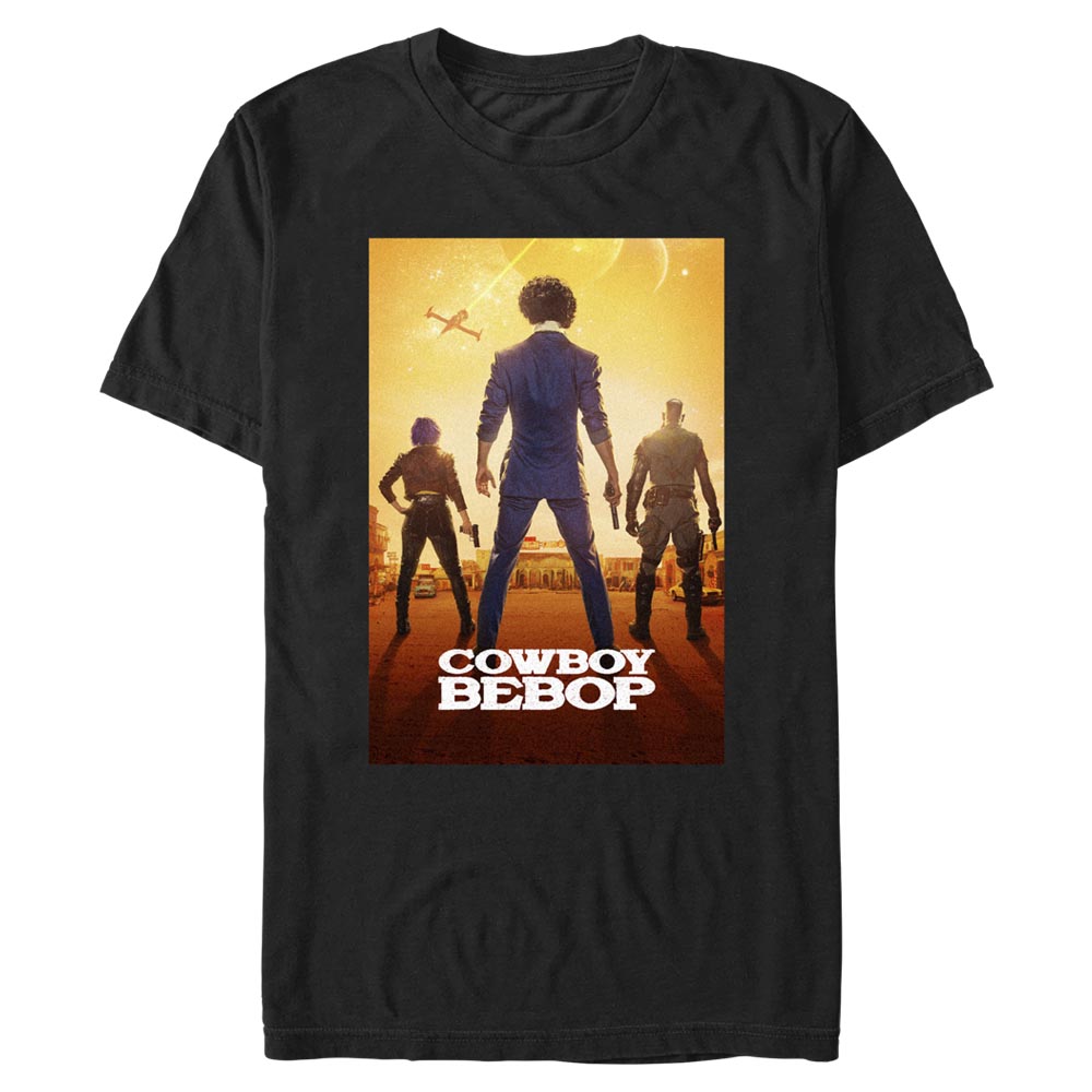 Netflix - Cowboy Bebop - Photo de groupe Trio Poster - Homme T-shirt