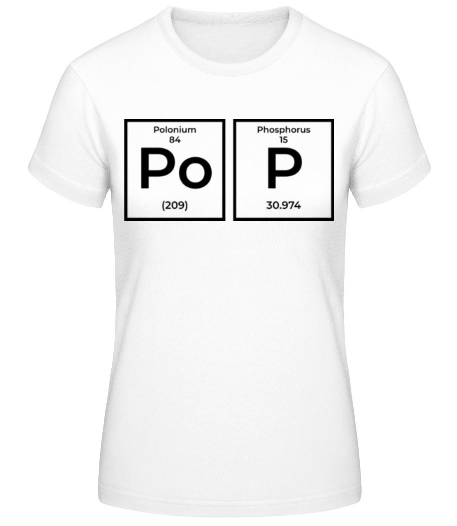 Pop Periodic Table · T-shirt standard Femme