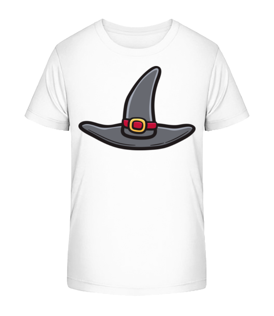 Chapeau De Sorcière - T-shirt bio Enfant Stanley Stella 2.0 - Blanc - Devant