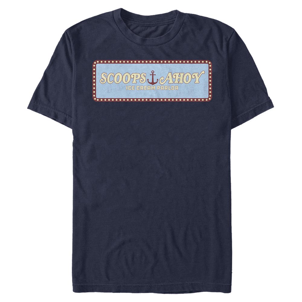 Netflix - Stranger Things - Logo Scoops Ahoy Panel - Männer T-Shirt