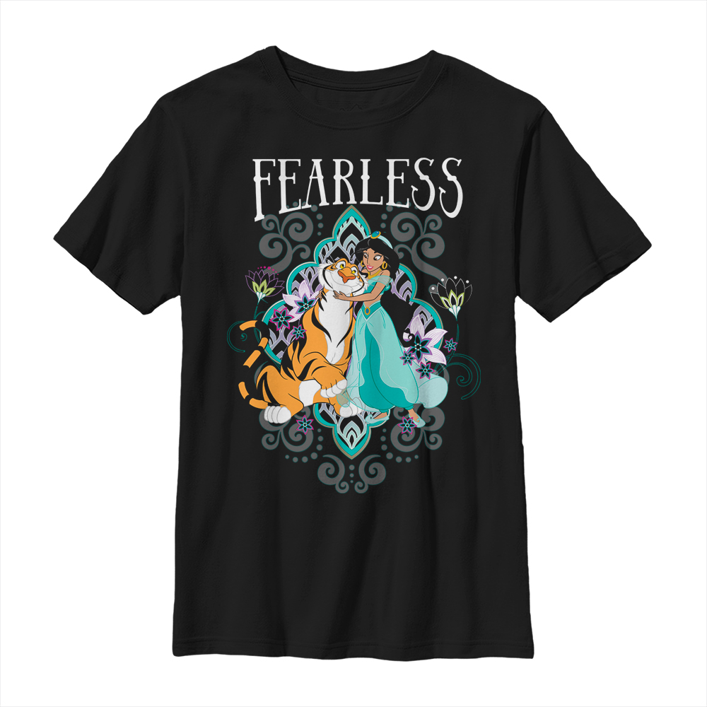 Disney - Aladin - Jasmine & Rajah Courageous Jasmine - Enfant T-shirt