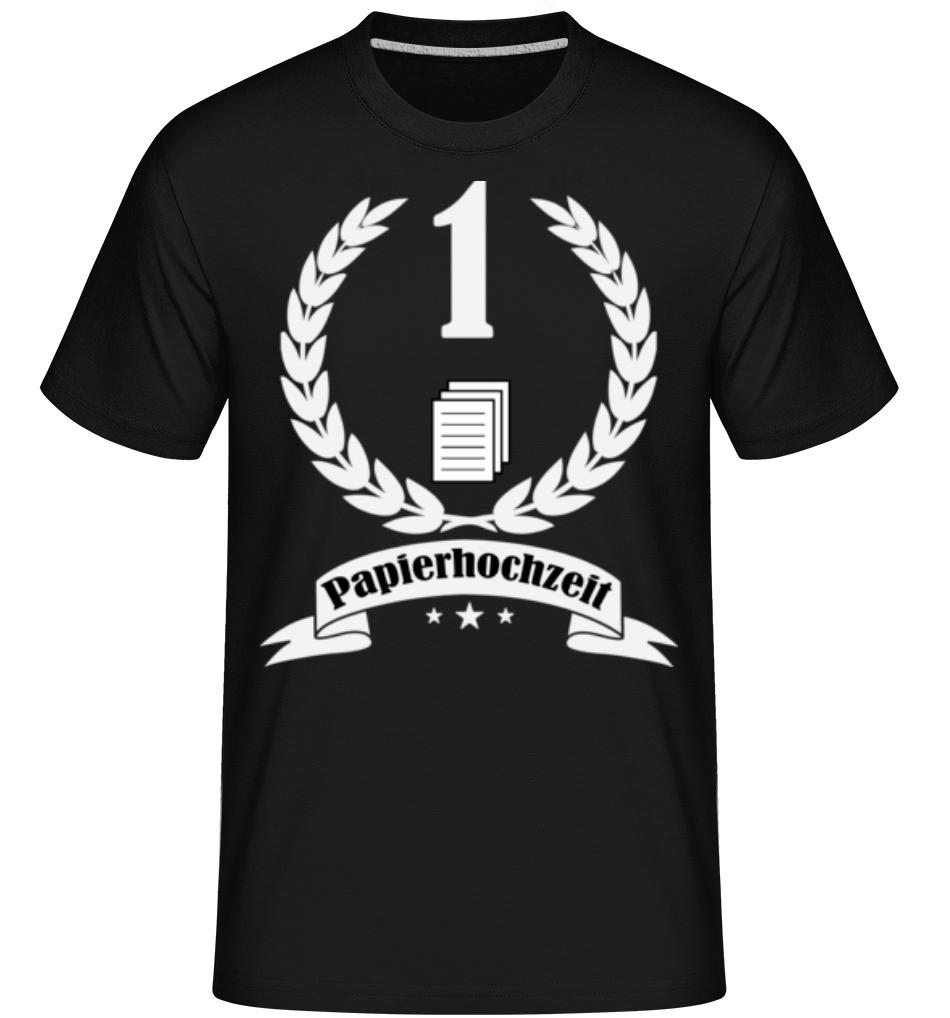 Papierhochzeit · Shirtinator Männer T-Shirt