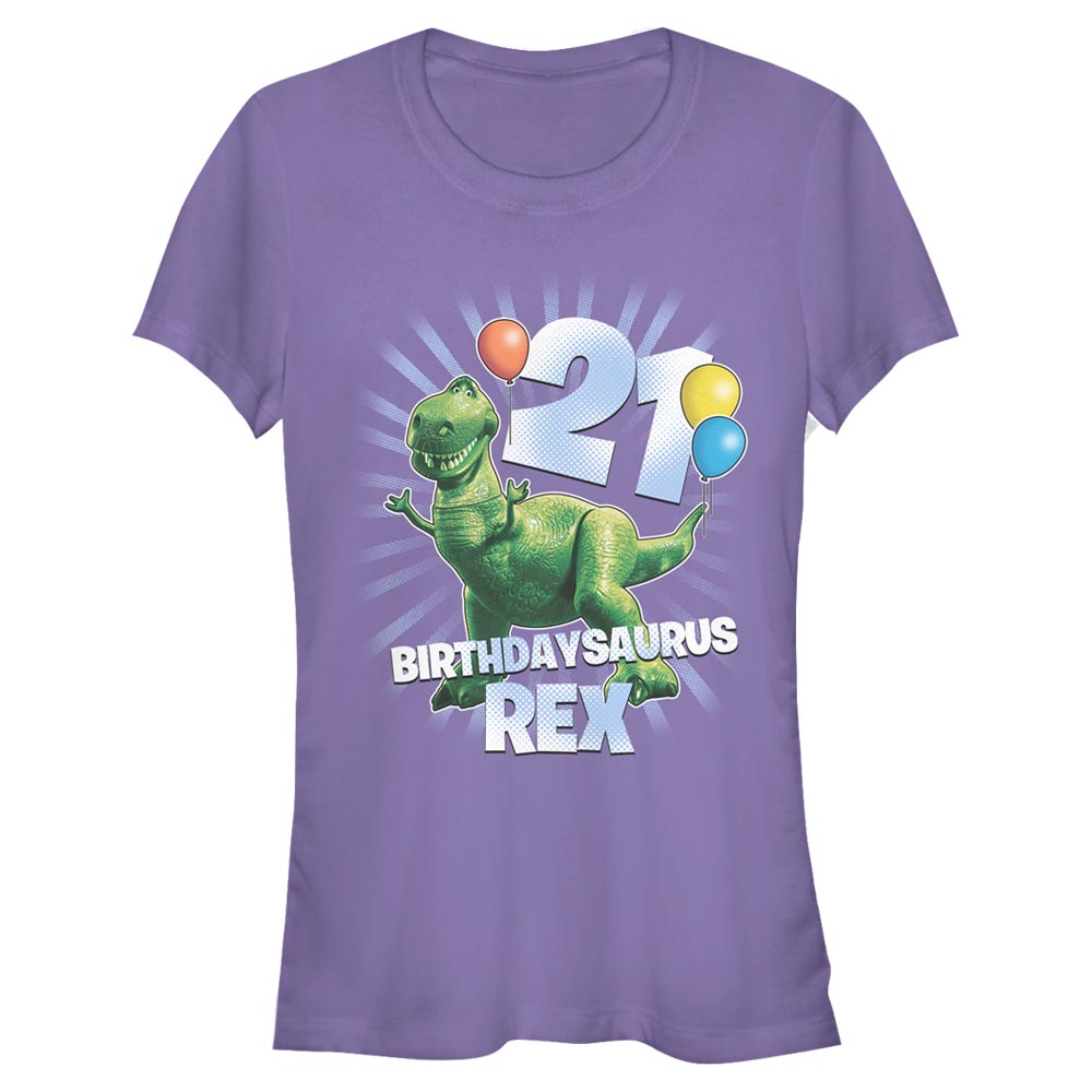 Pixar - Toy Story - Rex Ballon 21 - Birthday - Femme T-shirt