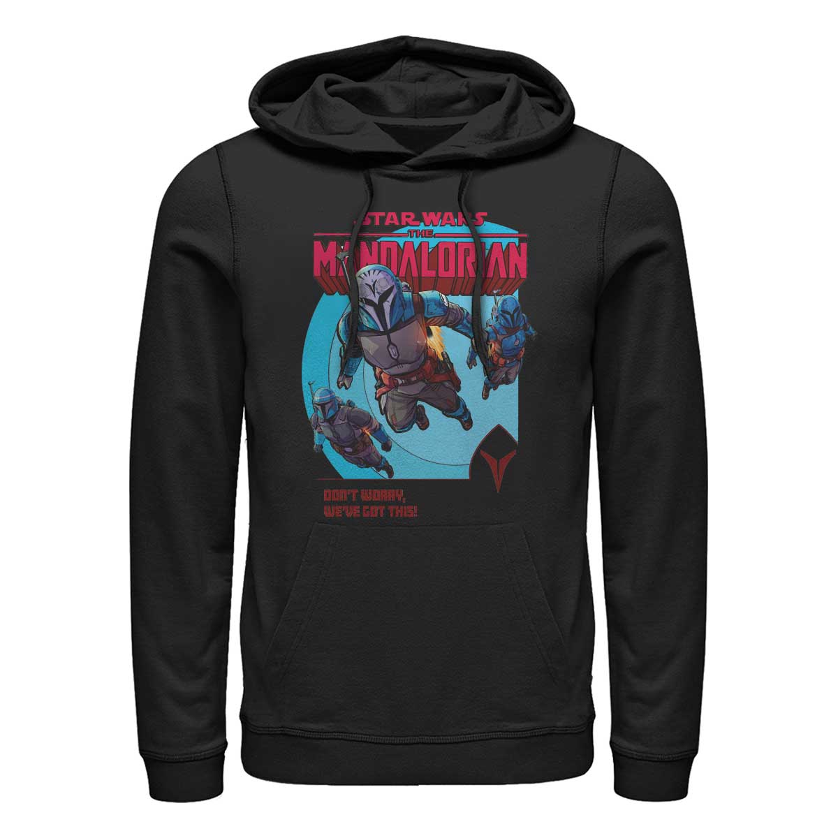 Star Wars - The Mandalorian - Skupina We've Got This - Unisex Hoodie - Schwarz - Vorne