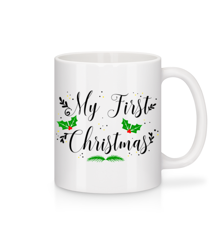 My First Christmas · Mug en céramique blanc