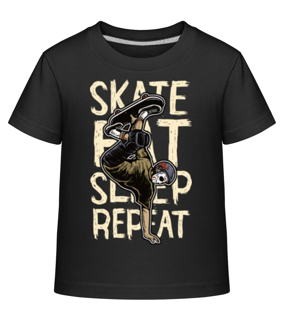 Skate Eat Sleep Repeat · T-shirt shirtinator Enfant