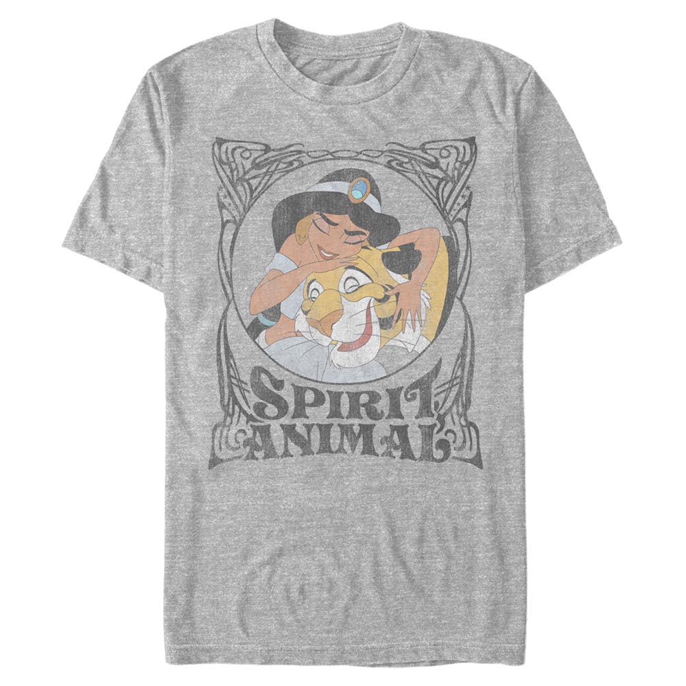 Disney - Aladin - Jasmine Spirit Animal v2 - Homme T-shirt