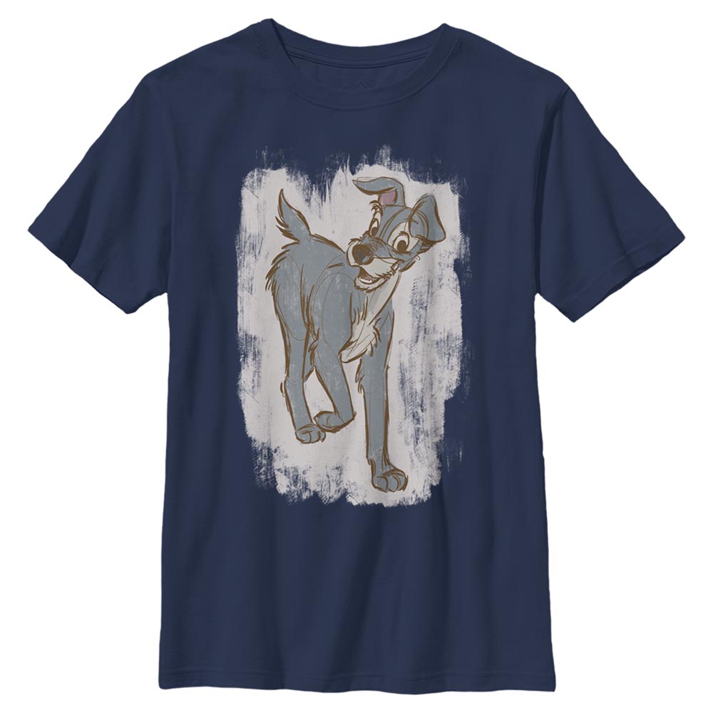 Disney Classics - La Belle et le Clochard - Clochard Pose - Enfant T-shirt