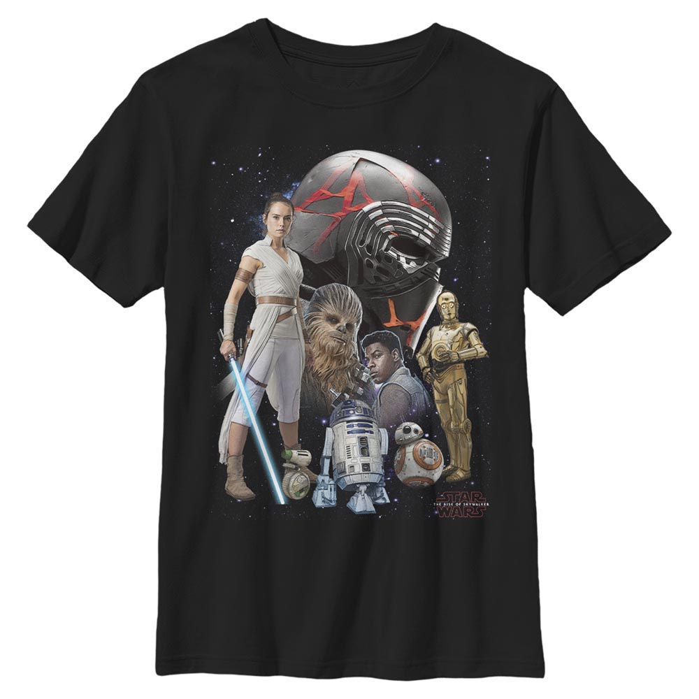 Star Wars - L'Ascension de Skywalker - Photo de groupe Galaxies Heroes - Enfant T-shirt