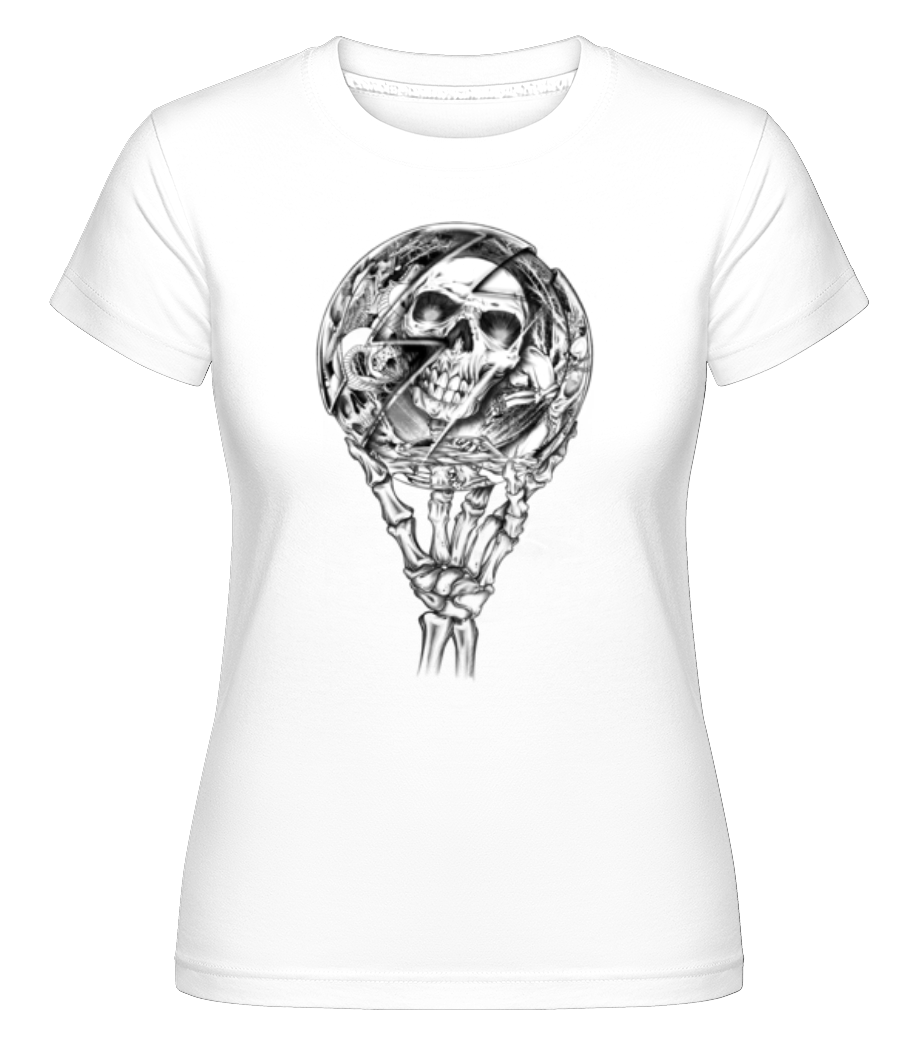 Niveau Mort -  T-shirt Shirtinator femme - Blanc - Devant