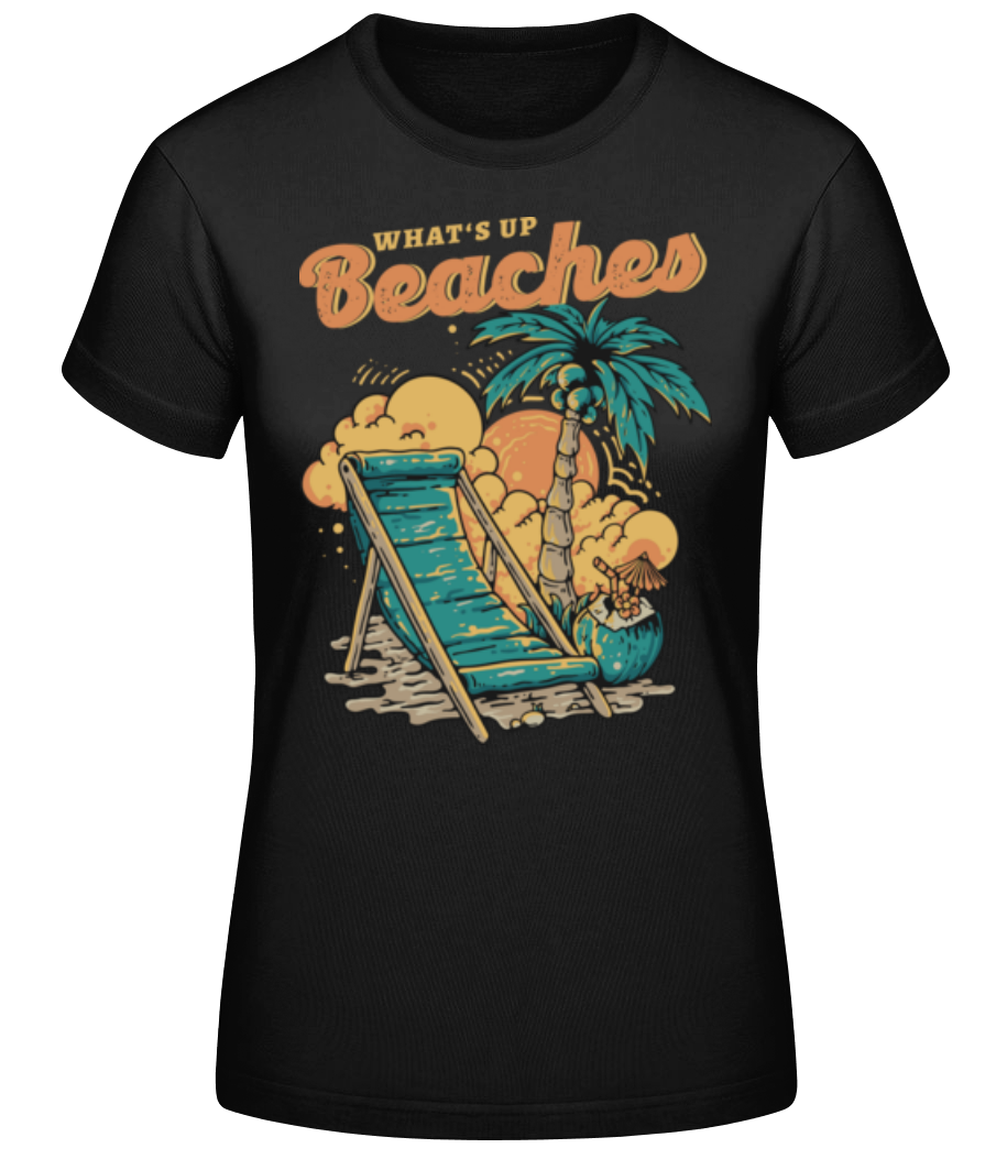 Whats Up Beaches · T-shirt standard Femme