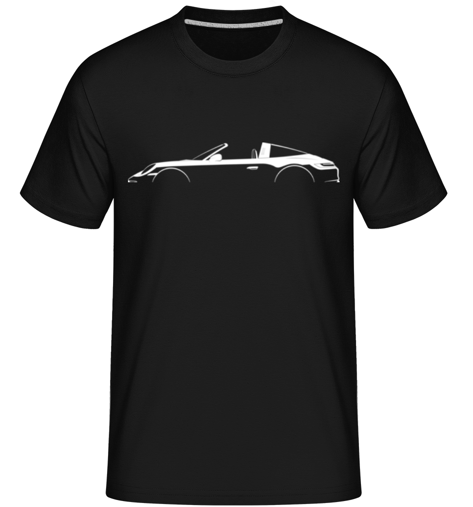'Porsche 911 Targa (992)' Silhouette ·  T-Shirt Shirtinator homme