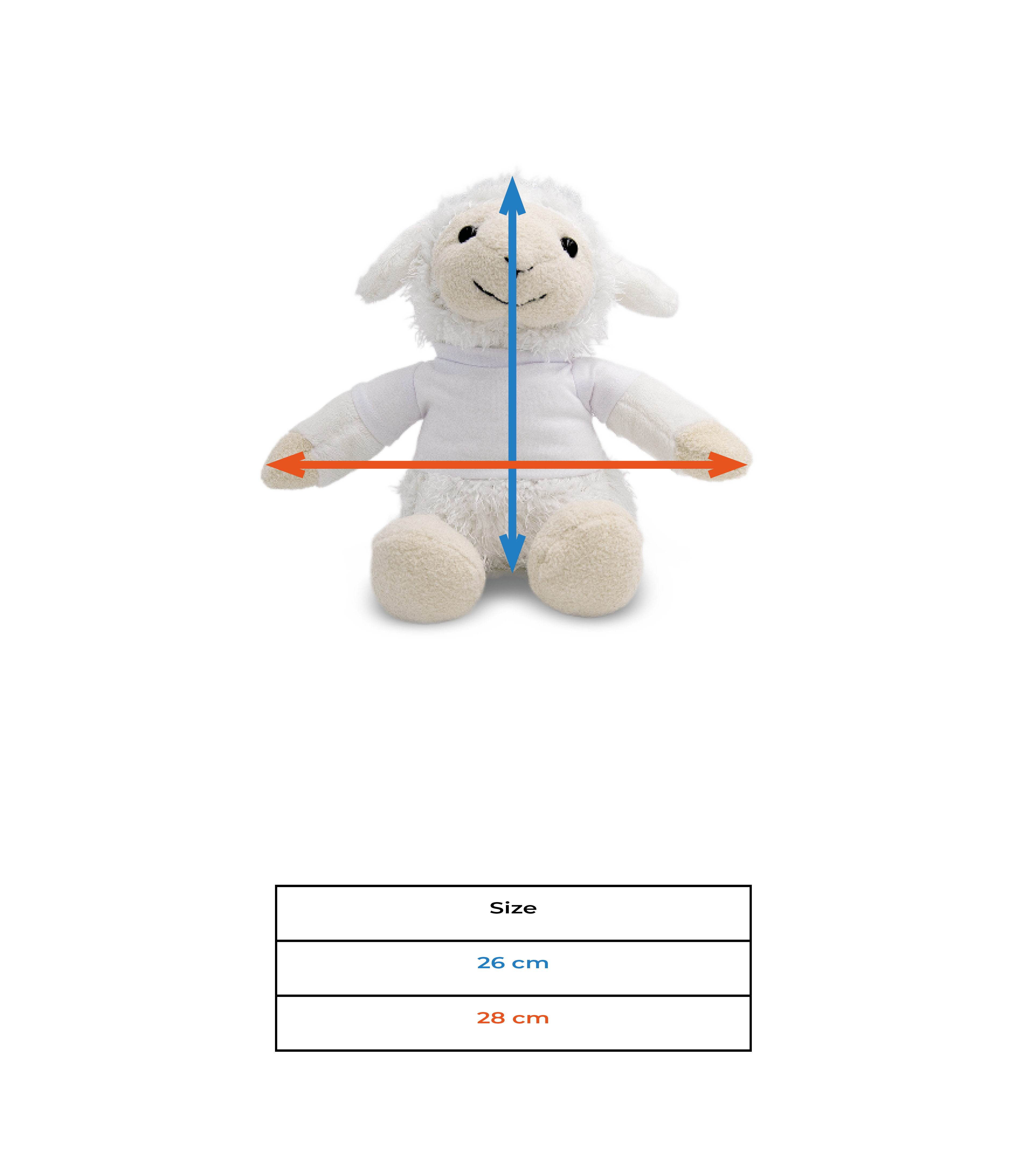 Aperçu: Moutons - Tableau des tailles