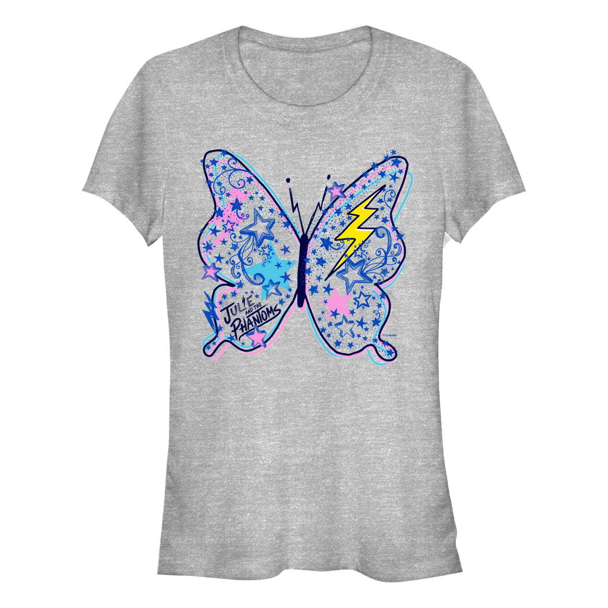 Netflix - Julie And The Phantoms - Butterfly doodle - Femme T-shirt