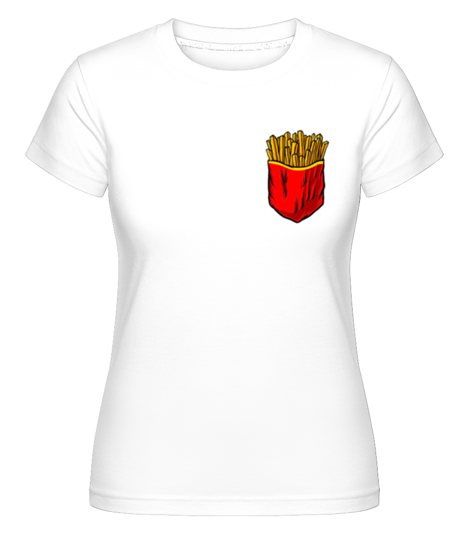 Frites Poche De Poitrine ·  T-shirt Shirtinator femme