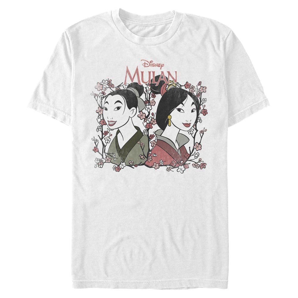 Aperçu: Disney - Mulan - Mulan Reflection - Homme T-shirt - Blanc - Devant