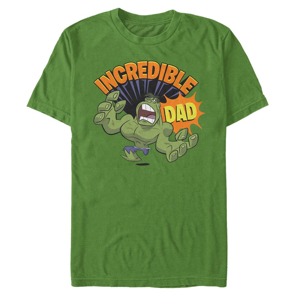 Marvel - Avengers - Hulk Incredible Dad Retro - Father's Day - Homme T-shirt