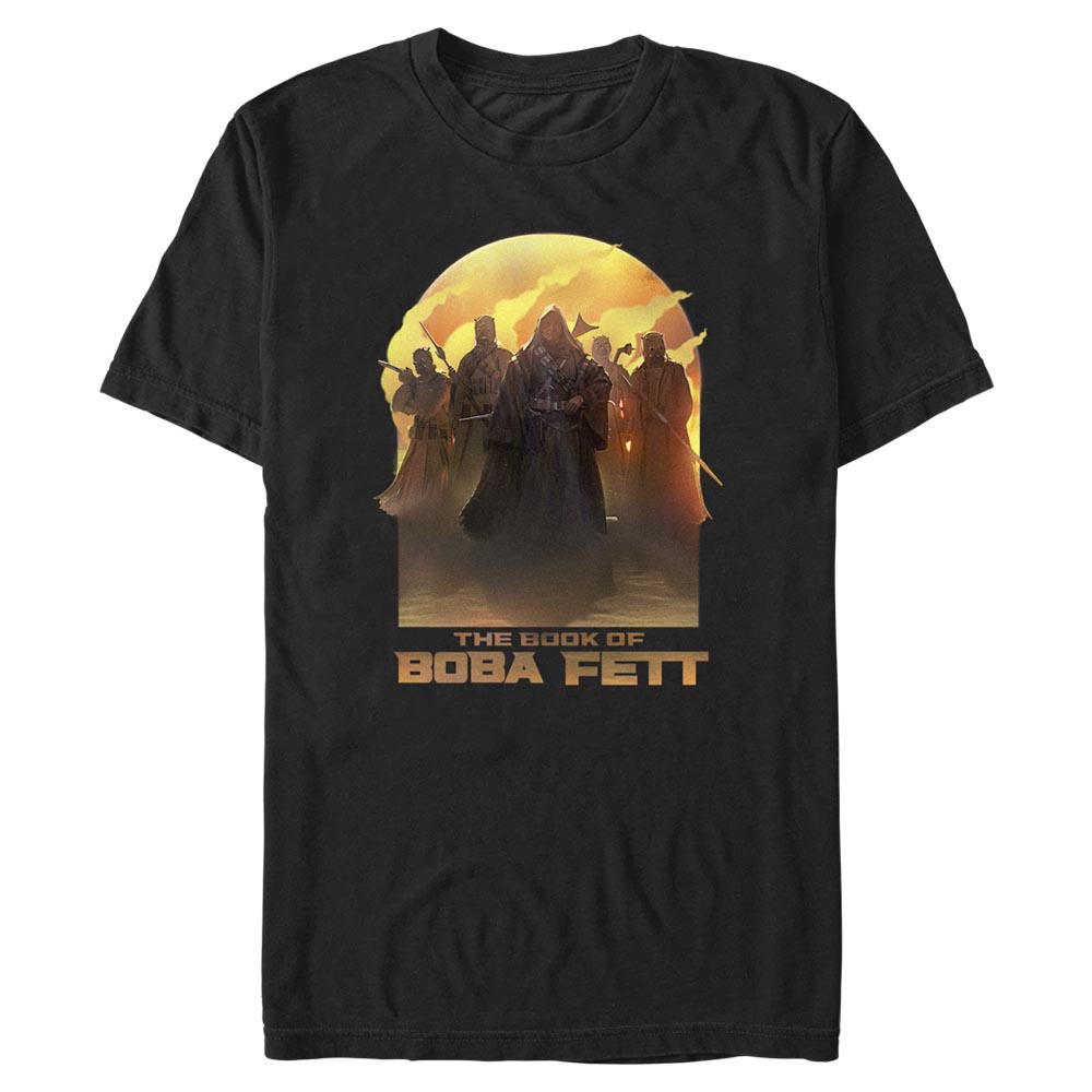 Star Wars - Book of Boba Fett - Gruppe Leading By Example - Männer T-Shirt