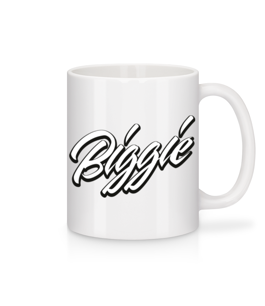 Biggie · Mug en céramique blanc