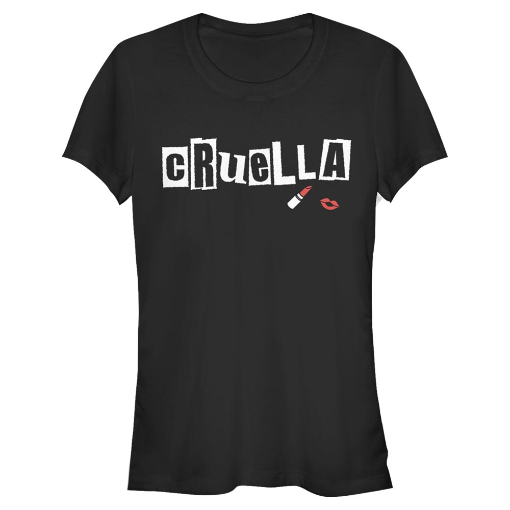 Disney Classics - Cruella - Logo Cruella Name - Femme T-shirt