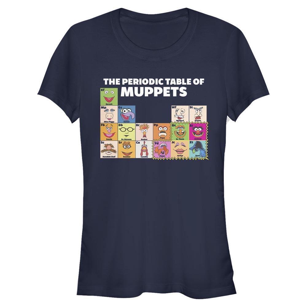 Disney Classics - Muppet Show - Photo de groupe Periodic Table Of - Femme T-shirt
