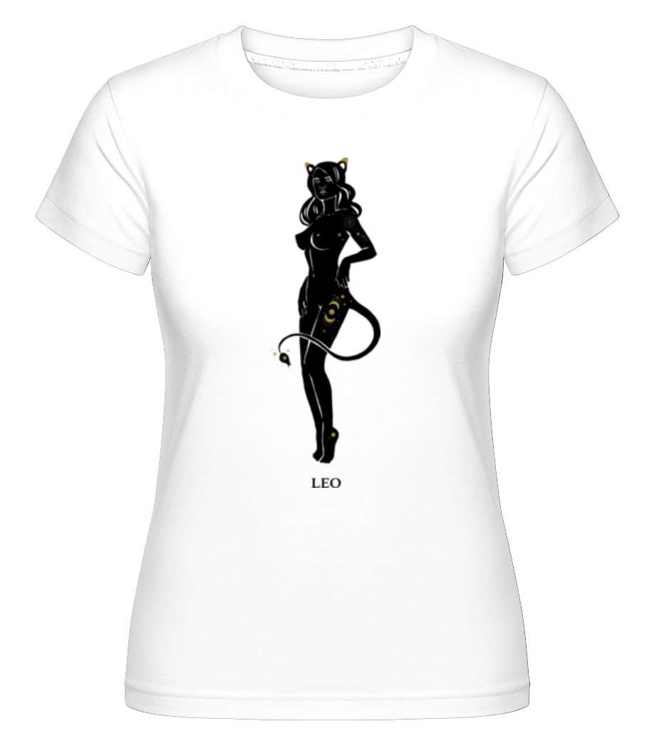 Female Zodiac Sign Leo ·  T-shirt Shirtinator femme