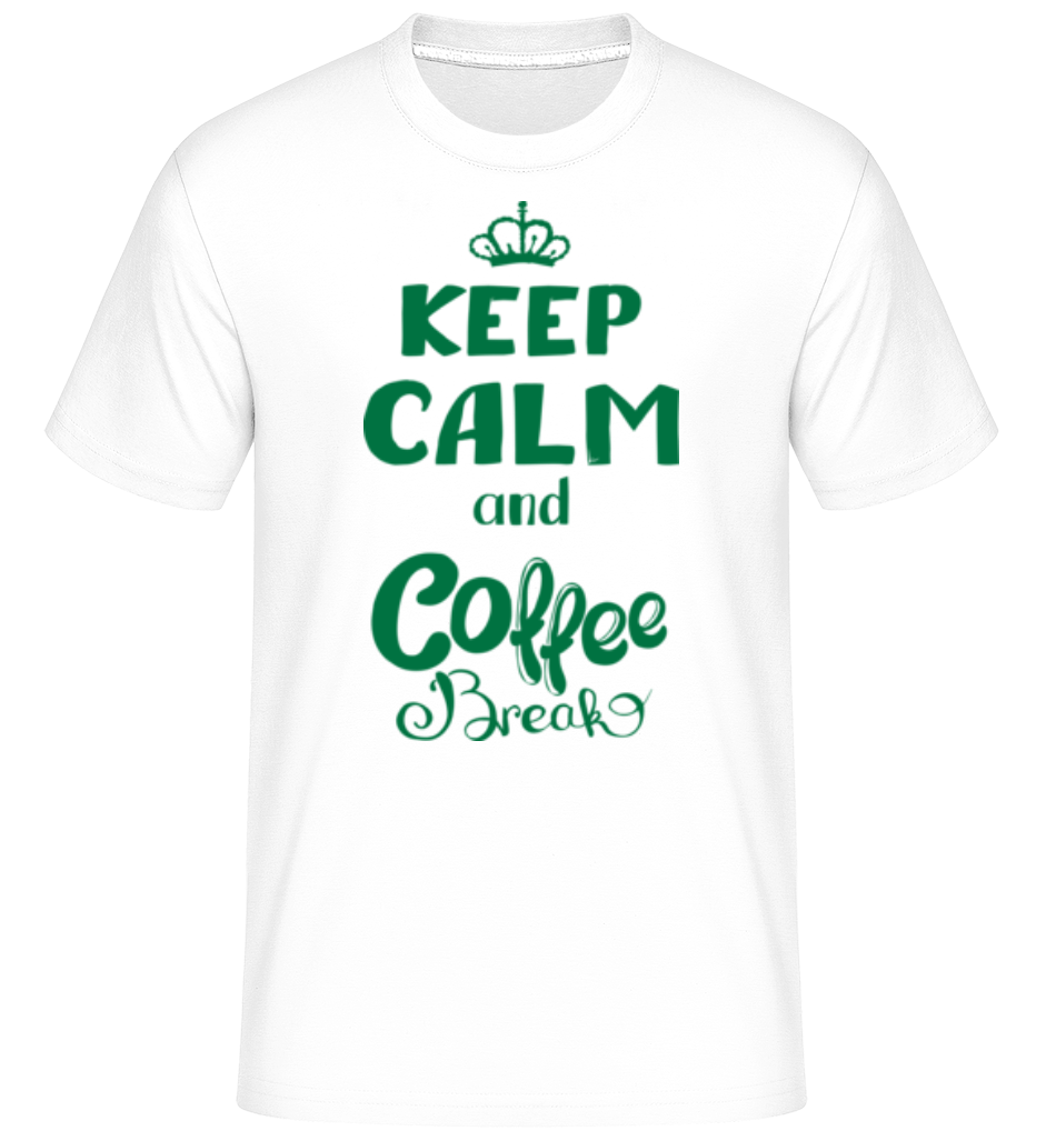 Keep Calm And Coffee Break ·  T-Shirt Shirtinator homme