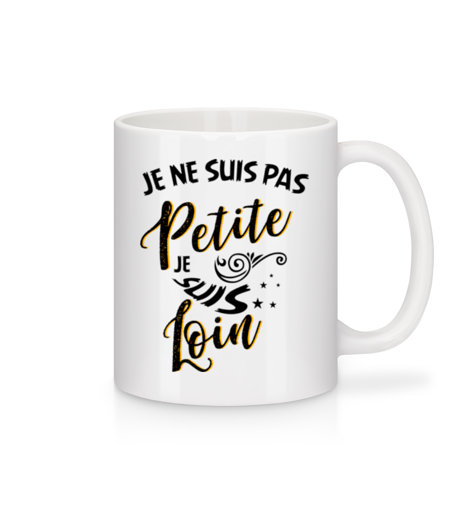 Je Ne Suis Pas Petite · Mug en céramique blanc