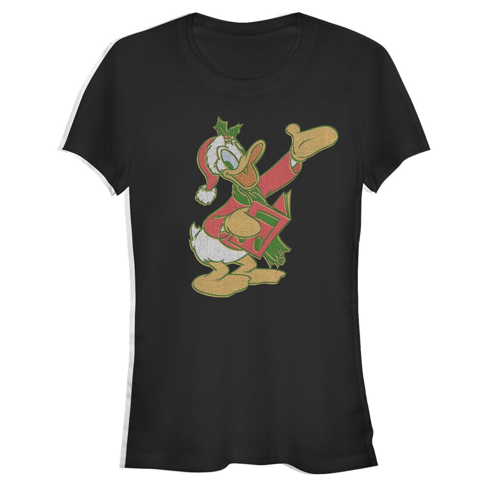 Disney Classics - Mickey Mouse - Donald Duck Duck Carols - Christmas - Femme T-shirt