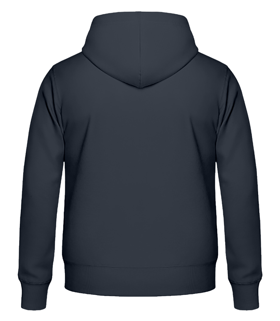 Aperçu: My Love Only Beats For Her - Sweat à capuche Homme - Anthracite - Derrière