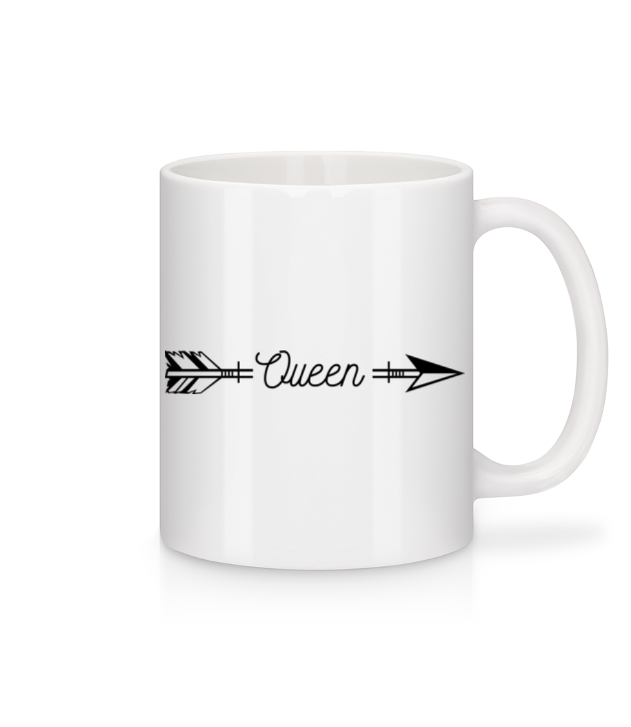 Queen Arrow · Mug en céramique blanc
