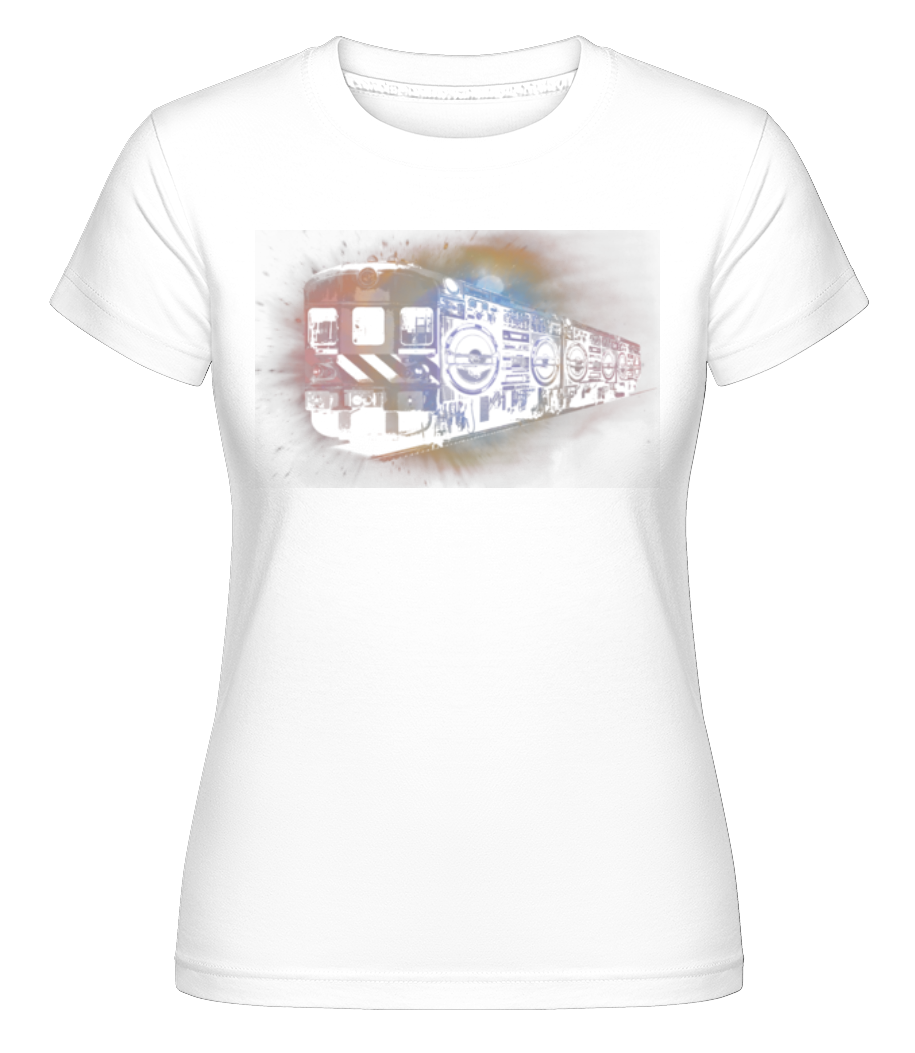 Ghetto Blaster Train ·  T-shirt Shirtinator femme
