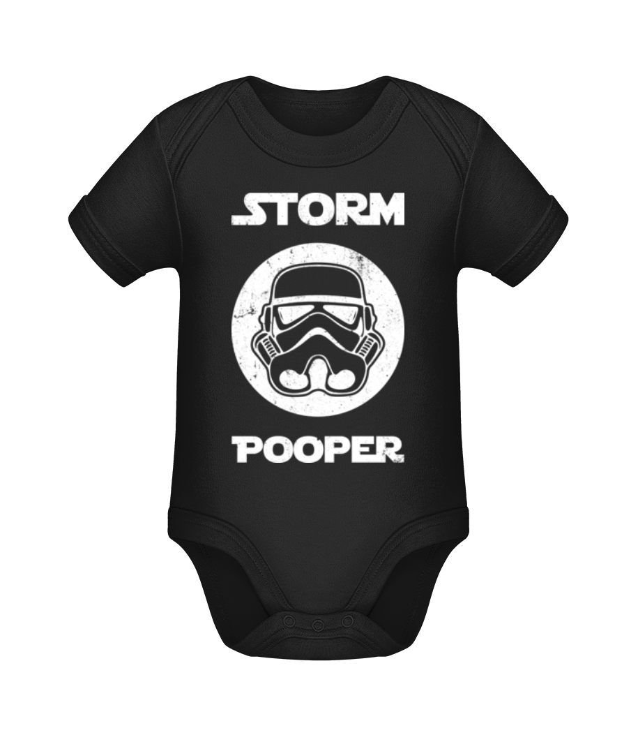 Storm Pooper · Body manches courtes bio