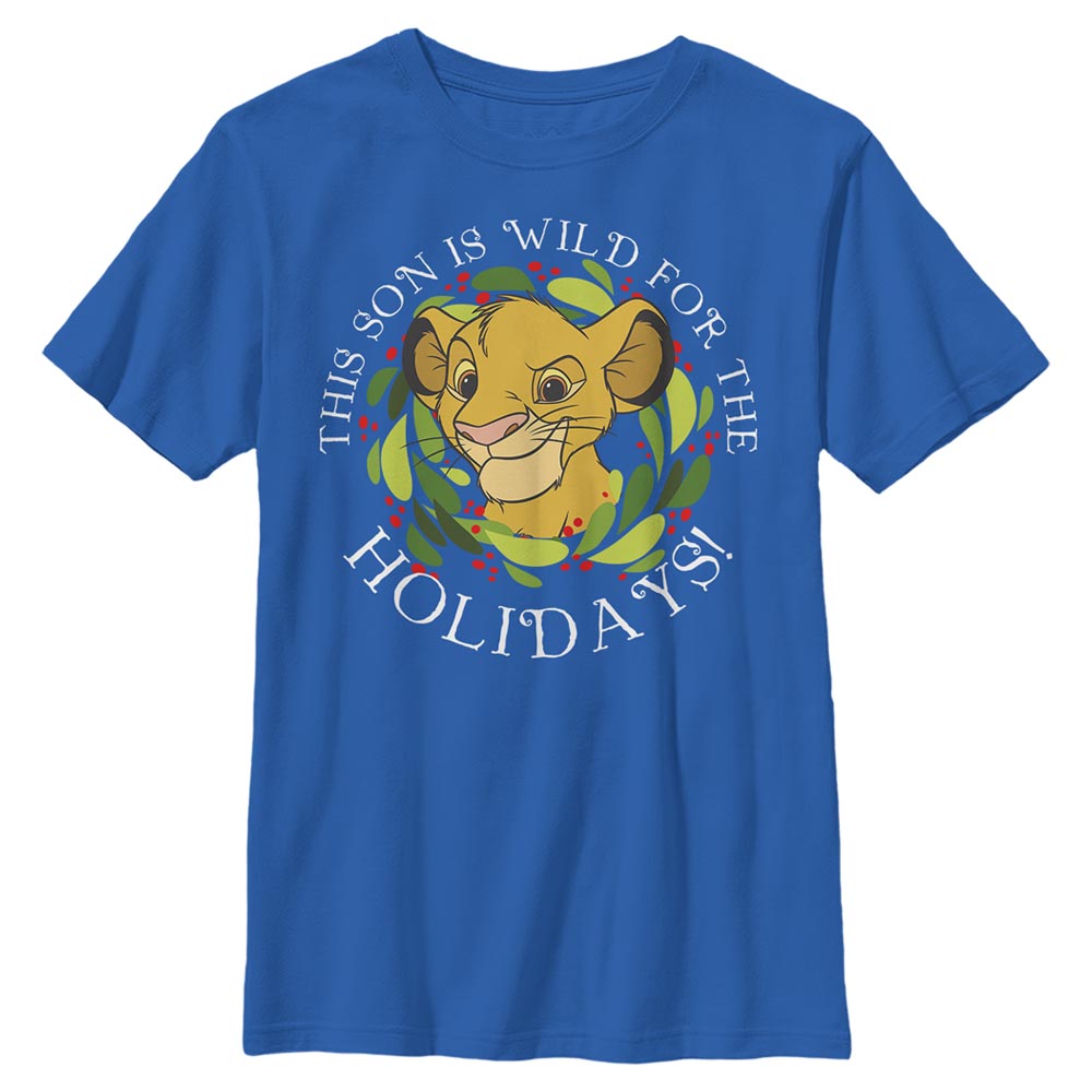 Disney - Le Roi lion - Simba Holiday Roar - Enfant T-shirt