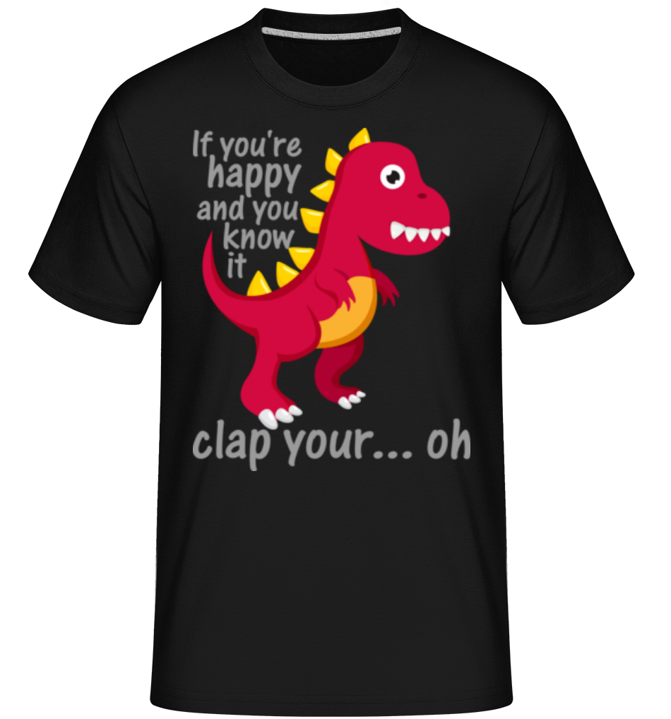 T-Rex Clap You Hands ·  T-Shirt Shirtinator homme