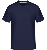 Shirtinator Männer T-Shirt - Marine - Vorne
