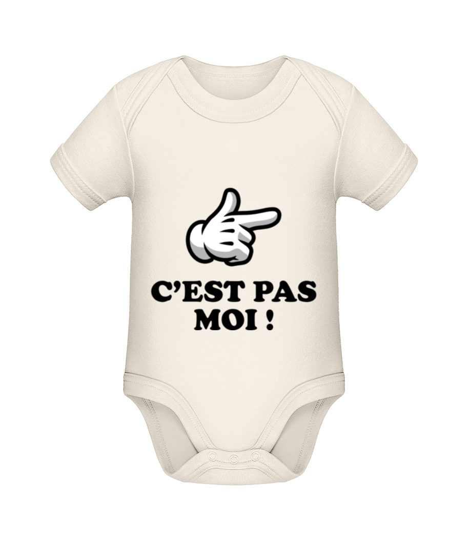 C’est Pas Moi · Body manches courtes bio