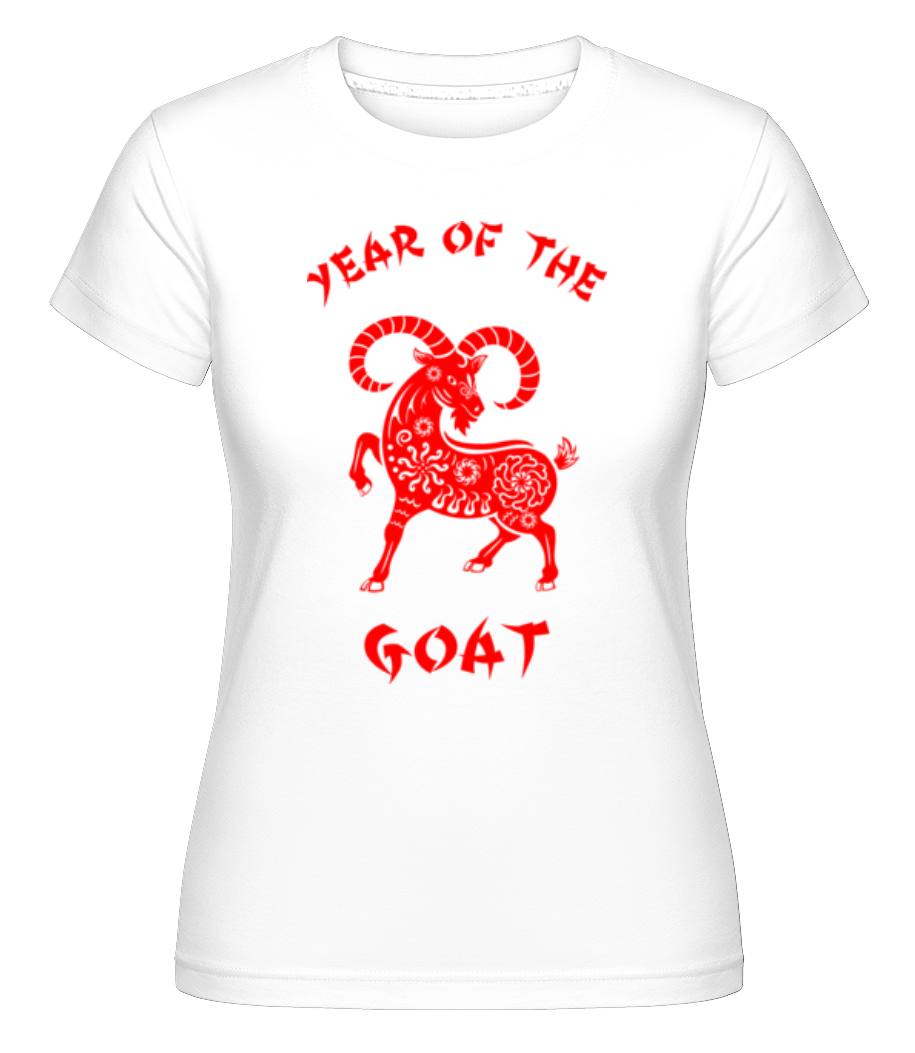 Chinese Zodiac Year Of The Goat ·  T-shirt Shirtinator femme
