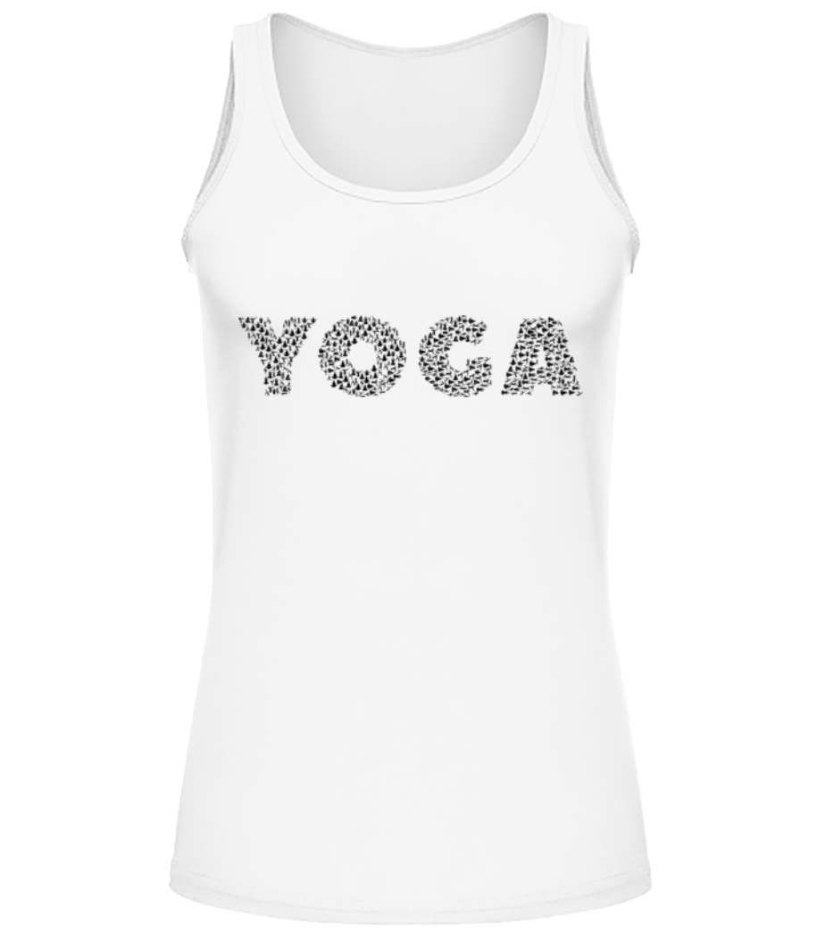 Aperçu: Yoga - Débardeur Femme - Blanc - Devant