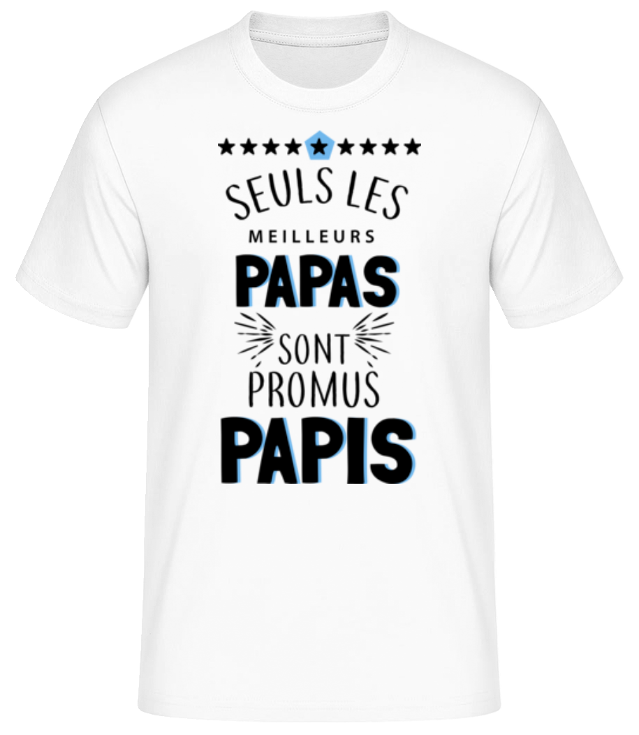 Les Meilleurs Papas Sont Papi · T-shirt standard Homme