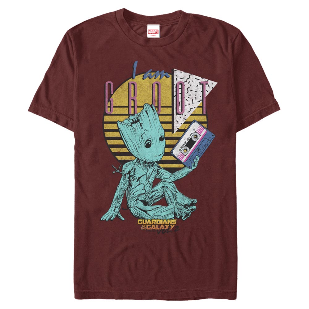 Marvel - Les Gardiens de la Galaxie - Groot 90's - Homme T-shirt